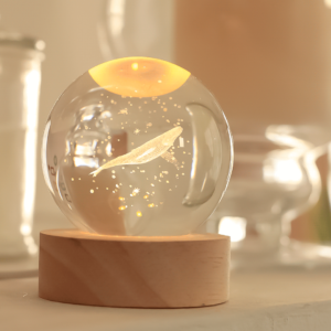 Lámpara Bola de Cristal 3D