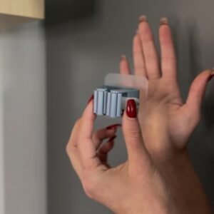 5pzas Soporte Autoadhesivo para Escobas y Fregones