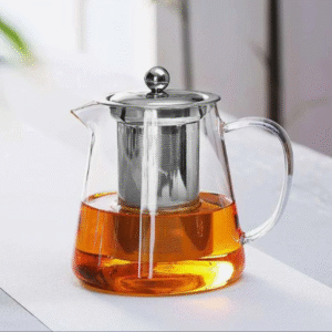 Tetera De Vidrio Con Infusor De Té