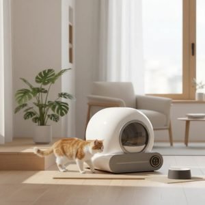 Caja De Arena Inteligente Para Gatos Autolimpiante Y Automática